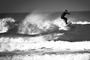 Surfer at Croyde Bay